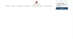 Desktop Screenshot of porsche-stuttgart.de